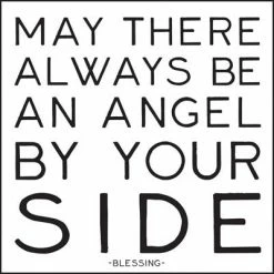 Mooch..... Quotable Greetings Card - May There Always Be An Angel..... Greetings Cards