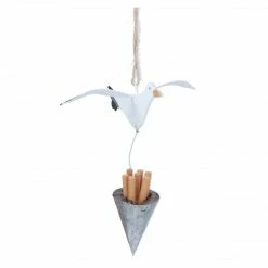 Mooch..... Nautical Gifts Seagull With Stolen Chip Cone