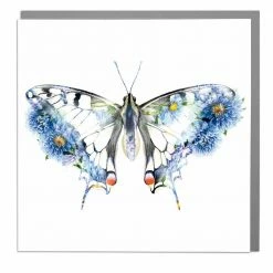 Mooch..... New Arrivals Lola Design Greetings Card - Blue Butterfly