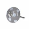 Mooch..... Ceramic Drawer Knob - Pale Grey Spotty