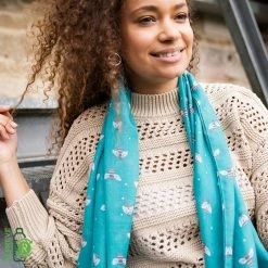 Mooch-andover Gifts For Teachers Peace Of Mind Recycled Bumblebee Scarf