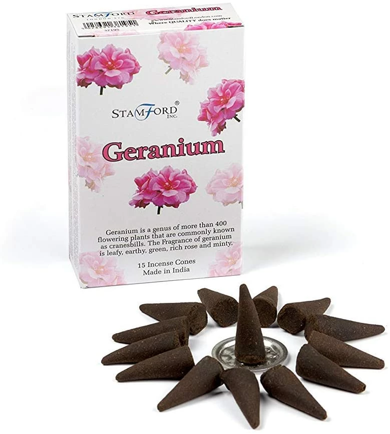 Mooch-andover Incense Cones - Geranium Incense And Cones Mooch-andover Incense Cones - Geranium Incense And Cones