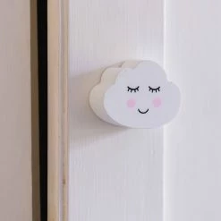 Mooch..... Wooden Cloud Drawer Pull Home Furnishings And Gifts