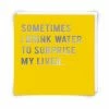 Mooch..... Greetings Card "Sometimes I Drink Water To Surprise My Liver" Greetings Cards