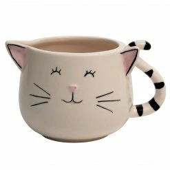 Mooch-andover Cheeky Cat Ceramic Mini Ornamental Jug Home Furnishings And Gifts