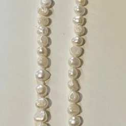 Mooch..... Jewellery Freshwater Pearls Star Charm Necklace - White