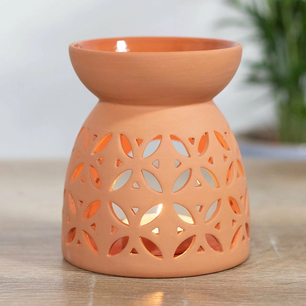 Mooch..... Geometric Terracotta Oil Burner New Arrivals Mooch..... Geometric Terracotta Oil Burner New Arrivals