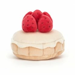 Mooch-andover Jellycat Pretty Patisserie Tarte Aux Fraises Gifts For Teachers