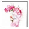 Mooch..... Lola Design Greetings Card - Pink Cockatoo New Arrivals