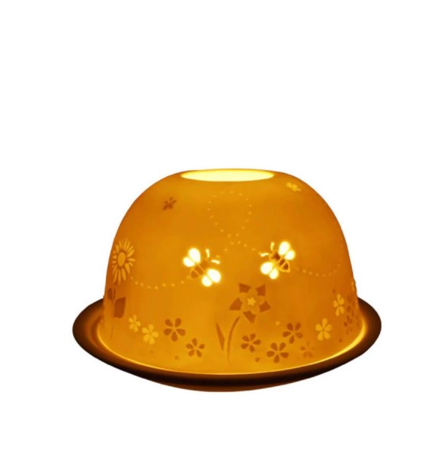 Mooch-andover Light-Glow Busy Bees Tealight Candle Holder Mooch-andover Light-Glow Busy Bees Tealight Candle Holder