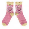 Mooch-andover Powder Monogram Socks D