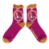 Mooch-andover Powder Monogram Socks L 1 Mooch-andover Powder Monogram Socks L