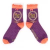 Mooch-andover Powder Monogram Socks M
