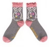 Mooch-andover Powder Monogram Socks P