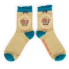 Mooch-andover Powder Monogram Socks W