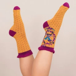 Mooch-andover Powder Monogram Socks X 3 Mooch-andover Powder Monogram Socks X