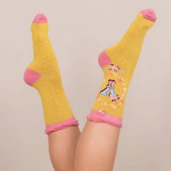 Mooch..... Powder Monogram Socks Y