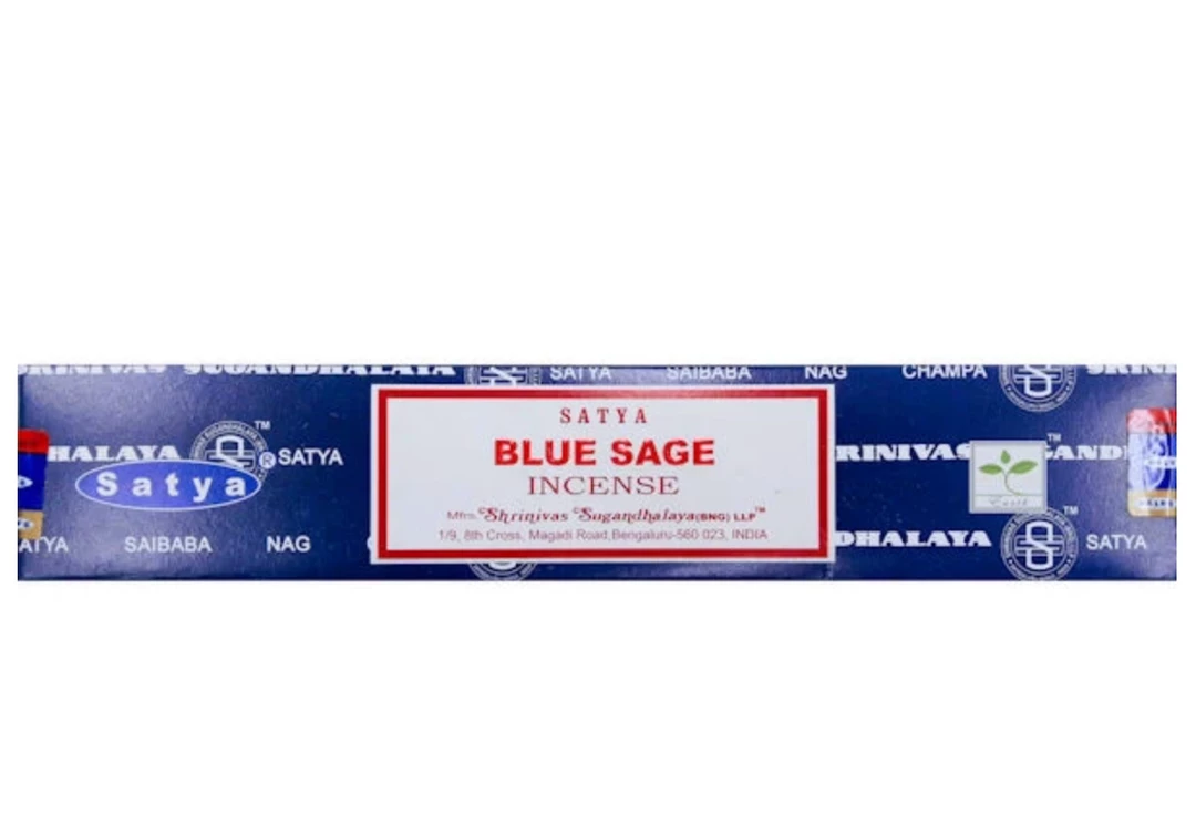 Mooch-andover Satya Nag Champa Incense Sticks 15g - Blue Sage Mooch-andover Satya Nag Champa Incense Sticks 15g - Blue Sage