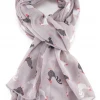 Mooch-andover Rooster Scarf - Pale Grey