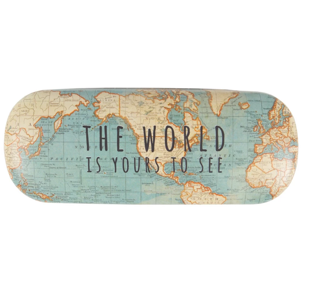 Mooch..... Gifts For Teachers Sass & Belle Vintage Map Glasses Case Mooch..... Gifts For Teachers Sass & Belle Vintage Map Glasses Case