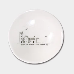 Mooch-andover East Of India Gifts East Of India Porcelain Wobbly Bowl - Medium