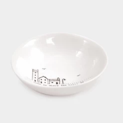 Mooch-andover East Of India Gifts East Of India Porcelain Wobbly Bowl - Medium