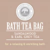 Mooch..... Gifts For Teachers Bath Tea Bag - Sandalwood & Earl Grey Tea