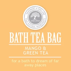 Mooch..... Bath Tea Bag - Mango & Green Tea