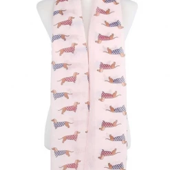 Mooch-andover Polka Dot Sausage Dog Scarf Scarves, Gloves & Headbands