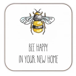 Mooch..... Coaster - Bee Happy In Your New Home