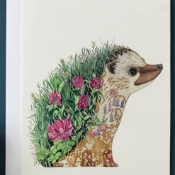 Mooch..... Daniel Mackie Hedgehog Greetings Card