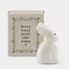 Mooch..... East Of India Matchbox Animal - "Every Bunny Needs Some Bunny" New Arrivals