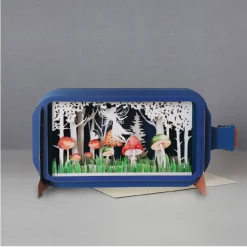 Mooch..... Message In A Bottle Greetings Card - Fairy & Toadstools Greetings Cards