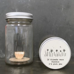 Mooch-andover East Of India World In A Jar - If Friends Were Flowers I'd Pick You New Arrivals