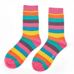 Mooch-andover Miss Sparrow Bamboo Ladies Socks - Rainbow