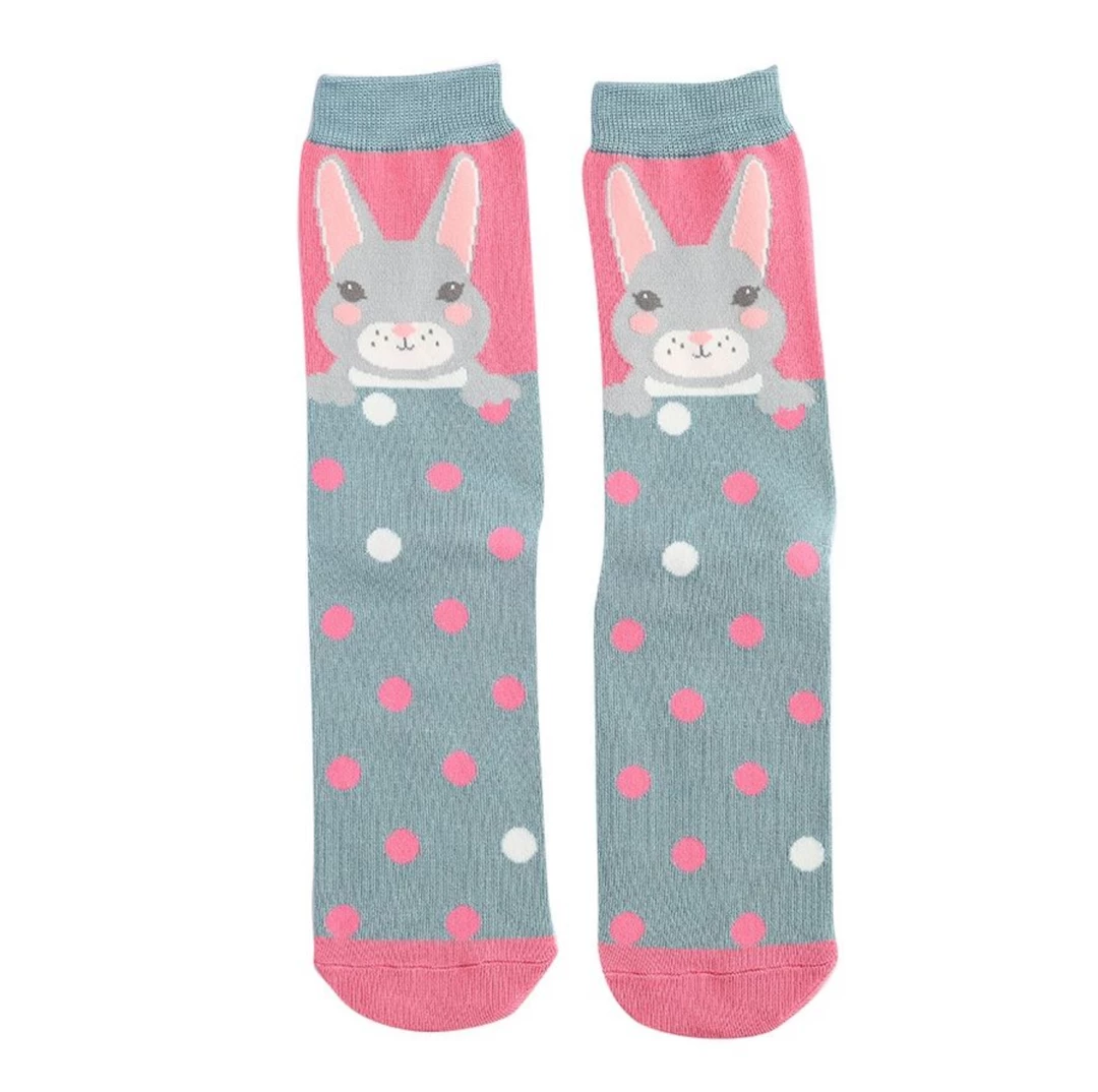 Mooch-andover Miss Sparrow Bamboo Ladies Socks - Bunny Pink Mooch-andover Miss Sparrow Bamboo Ladies Socks - Bunny Pink