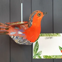 Mooch..... Mark Hearld 3D Fold Out Robin Card Greetings Cards