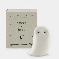 Mooch..... New Arrivals East Of India Matchbox Animal - "You're A Hoot"