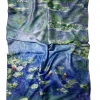 Mooch-andover Claude Monet Water Lily Print Scarf