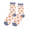 Mooch-andover Miss Sparrow Bamboo Socks Crabs - Dusky Pink