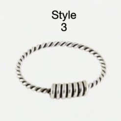 Mooch..... Sterling Silver Nose Ring - Bali Style Jewellery