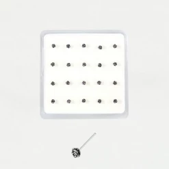 Mooch..... Sterling Silver Dainty Rose Nose Stud Jewellery