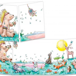 Mooch..... Greetings Cards Sophie Turrel Folding Greetings Card -Dreamcatcher CT317