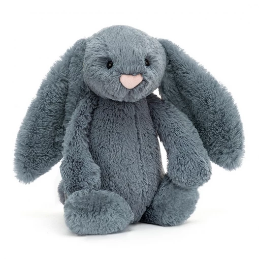 Mooch-andover Jellycat Bashful Dusky Blue Bunny