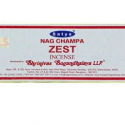 Mooch-andover Satya Nag Champa Incense Sticks 15g - Zest Incense And Cones