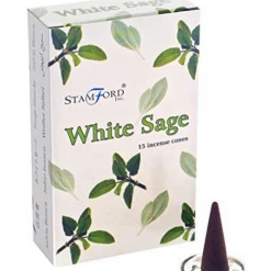 Mooch-andover Incense Cones - White Sage Incense And Cones