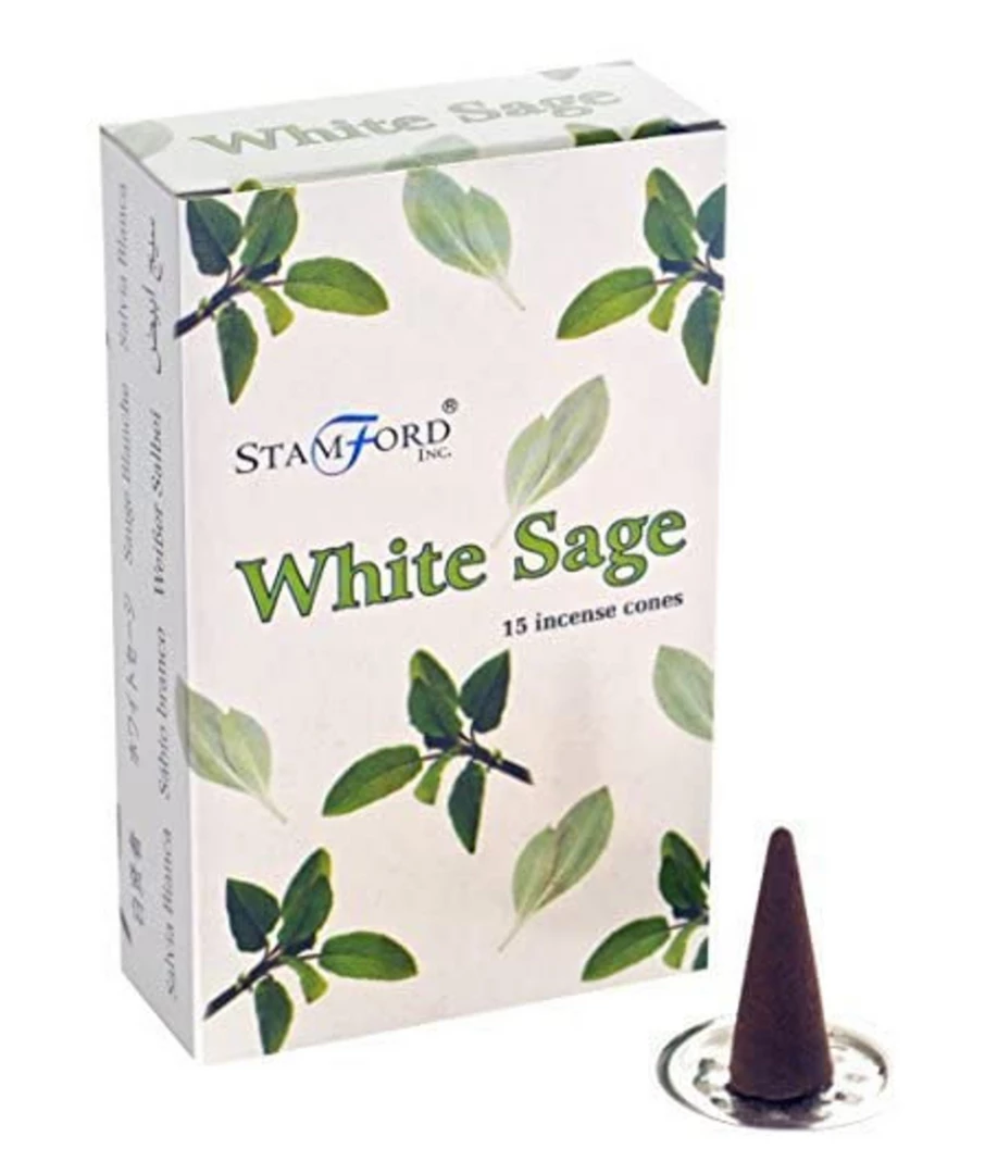 Mooch-andover Incense Cones - White Sage Incense And Cones Mooch-andover Incense Cones - White Sage Incense And Cones