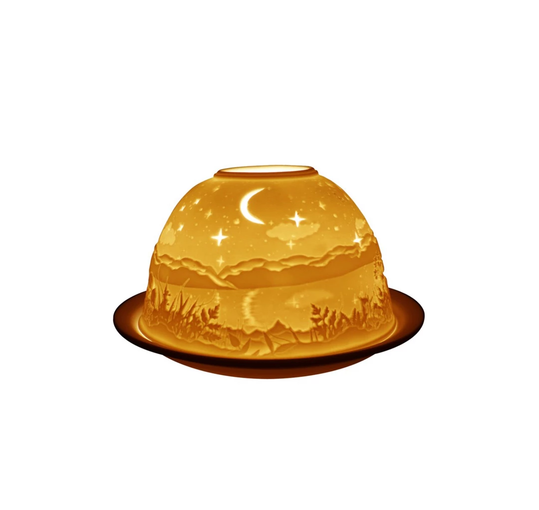 Mooch-andover Light-Glow Starry Night Tealight Candle Holder Mooch-andover Light-Glow Starry Night Tealight Candle Holder