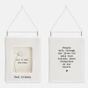 Mooch-andover East Of India Porcelain Mini Hanging Frame - 'Best Friends'