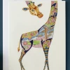 Mooch..... Daniel Mackie Giraffe Greetings Card